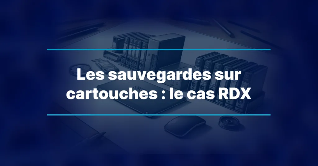 Les sauvegardes sur cartouches : le cas RDX